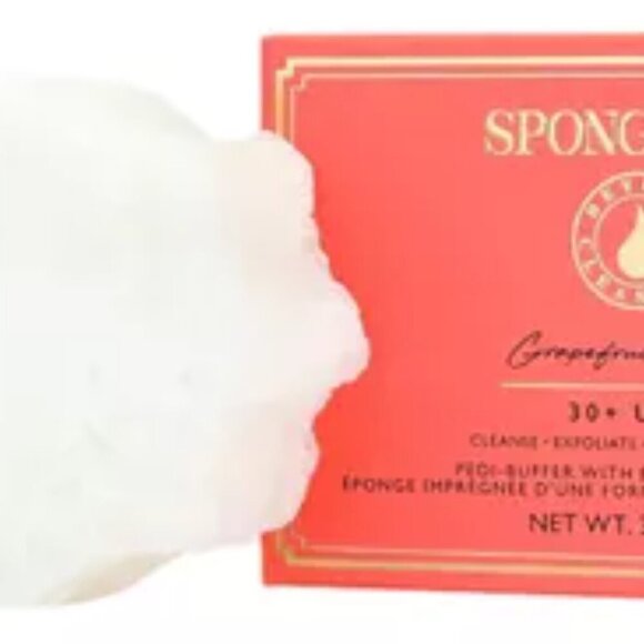 NEW Spongelle Grapefruit Cassis Pedi Buffer - Picture 3 of 3